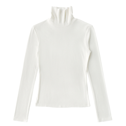 Blusa Básica Cuello Alto Versátil y Cómoda - Image 9