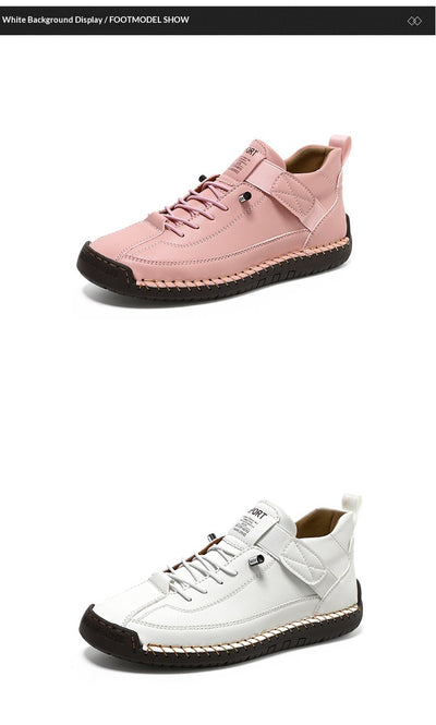 Zapatos Casuales de Otoño-Invierno para Hombre con Suela Plana y Costura a Mano - Image 26