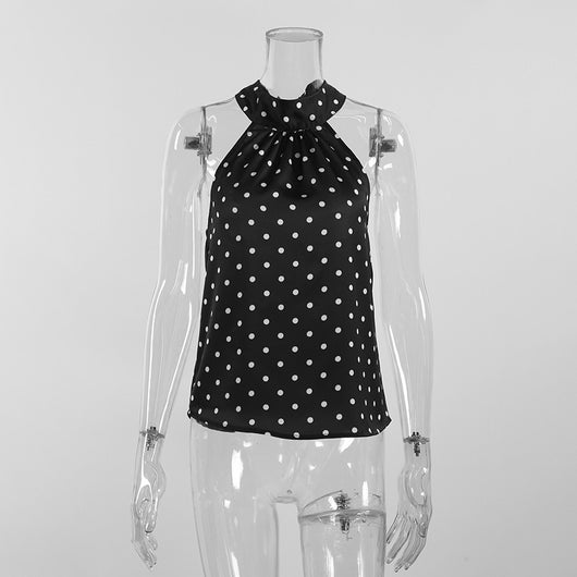 Camiseta Halter Encaje Americana con Cordones - Estilo Hot Girl - Image 10