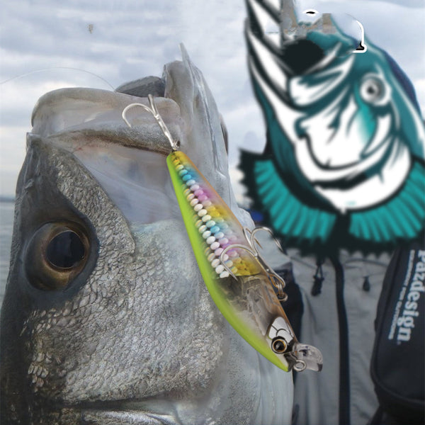 Señuelo Flotante de Largo Alcance Fake Bait Minnow