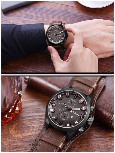 Reloj de Cuarzo para Hombre Grande con Calendario - Image 21