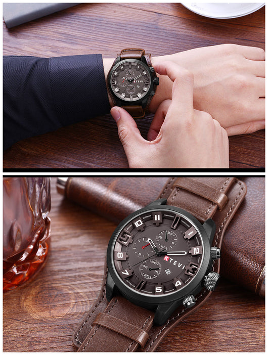 Reloj de Cuarzo para Hombre Grande con Calendario - Image 21