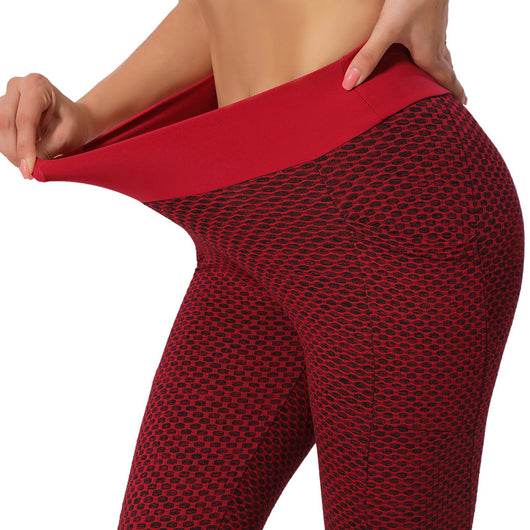Pantalones de Yoga Cortos y Ajustados Efecto Durazno - Image 39