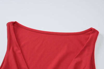 Chaleco Slim Fit Plisado con Cuello U - Image 31