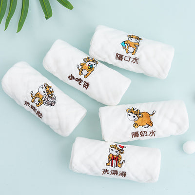 Babero de Toalla Bordado para Bebé con Diseño Personalizado - Image 13