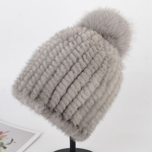 Gorro de Piel de Visón Coreano Premium - Calidez y Lujo - Image 14