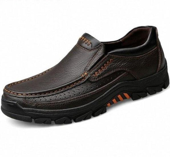 Zapatos Cómodos de Cuero para Hombre Maduro