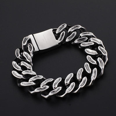 Pulsera de calavera con estilo punk para hombre - Image 7