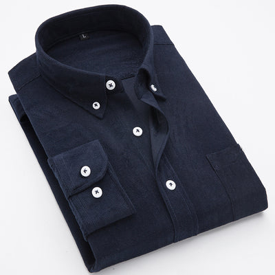Blusa de Pana Talla Grande con Mangas Largas - Image 10