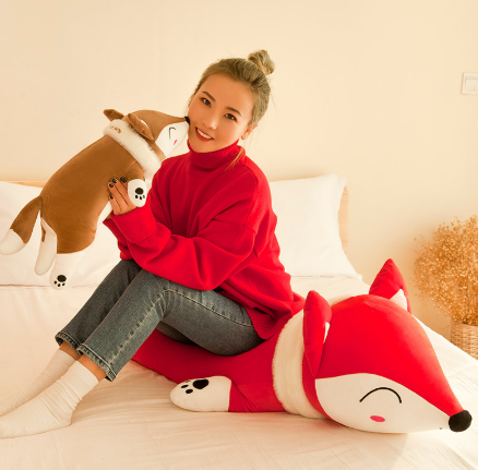 Peluche Zorro Suave Tamaño Pequeño