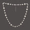 Natural shell beads pearl necklace Sliver