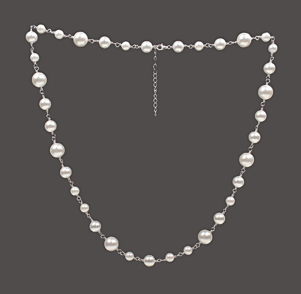 Collar de Perlas Naturales en Concha