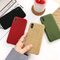 Funda iPhone Protectora Minimalista - Diseño Liso y Suave para Todos los Modelos