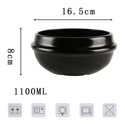 Tazón Instantáneo Coreano Bibimbap con Polvo de Papa y Cerámica - Image 5