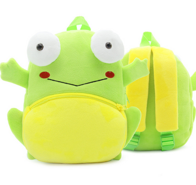 Mochila Escolar Infantil Arcoíris con Diseño Cartoon y Material Suave Peluche - Image 44
