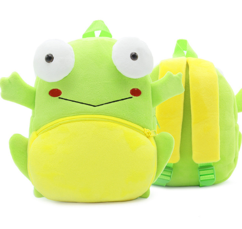 Mochila Escolar Infantil Arcoíris con Diseño Cartoon y Material Suave Peluche - Image 14
