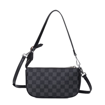 Bolso Bandolera Mujer Pequeño con Estampado Blanco y Negro - Image 4