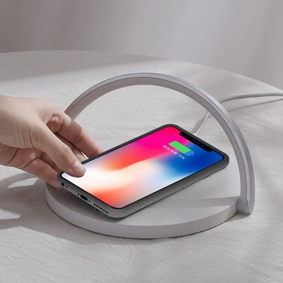Lámpara de Escritorio con Cargador Inalámbrico Rápido Qi - Image 3