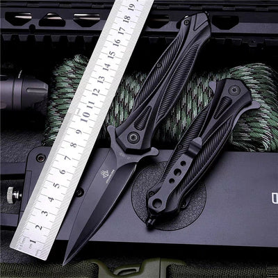 Cuchillo Plegable Táctico para Aventuras al Aire Libre - Image 4