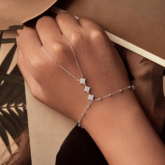 Pulsera de Plata Esterlina 925 con Cadena de Moda - Image 2