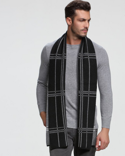 Bufanda de Cachemira para Hombre Otoño Invierno - Doble Faz Ejecutiva - Image 16