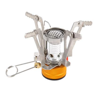 Quemador Portátil Mini para Camping - Estufa de Exterior Compacta