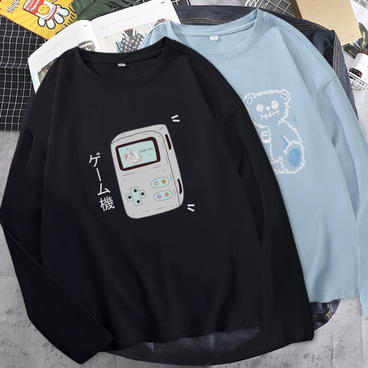 Camiseta de Algodón de Manga Larga para Mujer - Image 25