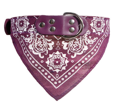 Collar bandana absorbente con patrón triangular para perros pequeños - Image 6