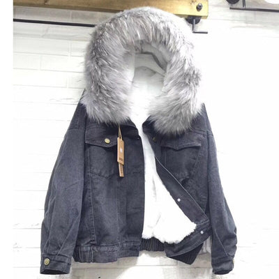Chaqueta Acolchada con Capucha para Estudiantes