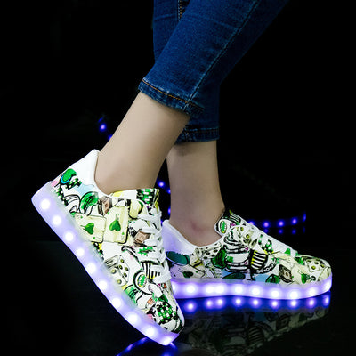 Zapatillas Fluorescentes para Parejas - Calzado Ligero Unisex - Image 4