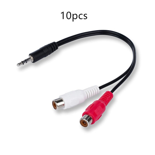 Cable Adaptador de Audio 3.5mm a 2 RCA Hembra - Image 11