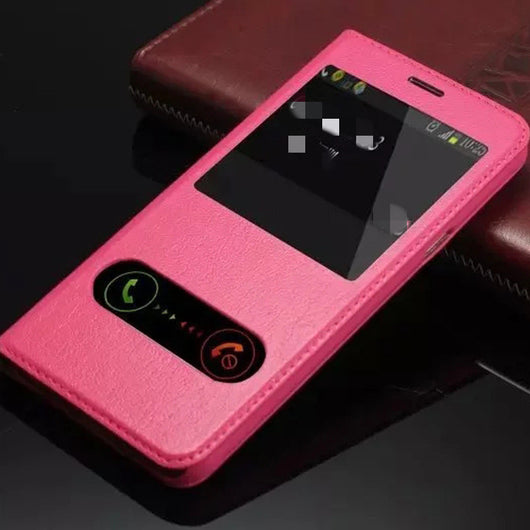 Funda Protectora de Cuero tipo Concha para Smartphone - Image 17