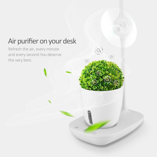 Maceta Inteligente con Lámpara de Cultivo LED