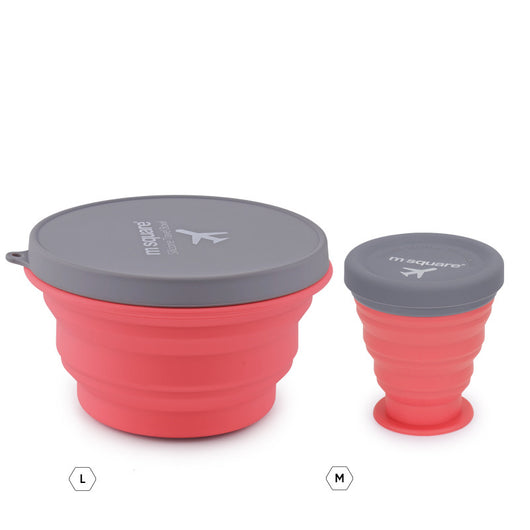 Kit de Cubiertos Plegables con Tazón de Silicona para Viajes y Camping - Image 25