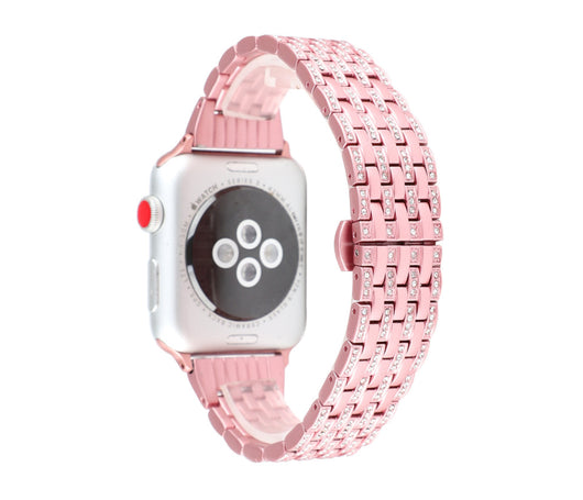 Correa de Reloj de Acero Inoxidable con Diamantes - Image 3