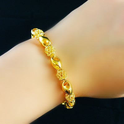 Pulsera de Bronce Dorado