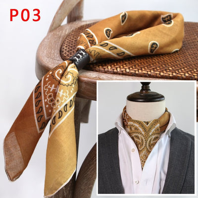 Bufanda de Seda Fina para Hombre - Accesorio Versátil Youth - Image 5