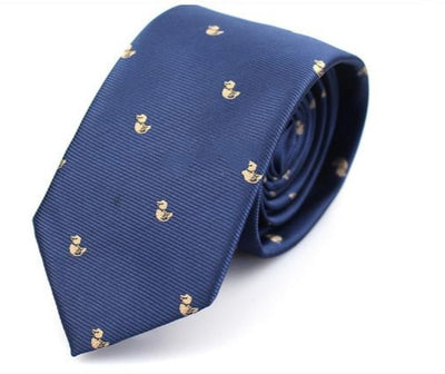 Corbata Estrecha Casual con Diseño Cartoon Versátil y Moderno - Image 9