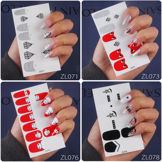 Calcomanía de Dedo Completo Estilo Americano - Image 17