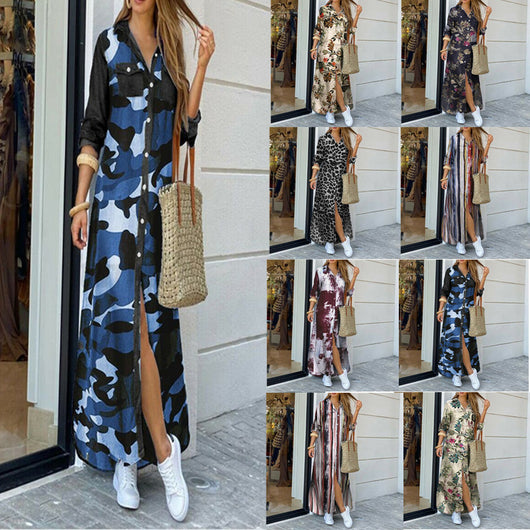 Vestido Camisa Versátil para Primavera y Verano - Image 14
