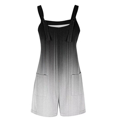 Pantalones Casuales con Tirantes Estampados para Mujer - Image 13