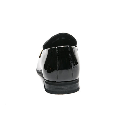 Zapatos de Cuero para Peluquero - Mocasines Puntiagudos con Borla Elegante - Image 2
