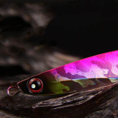 Señuelo de Pesca con Lentejuelas Colores Primarios - Placa de Hierro Pequeña - Image 3