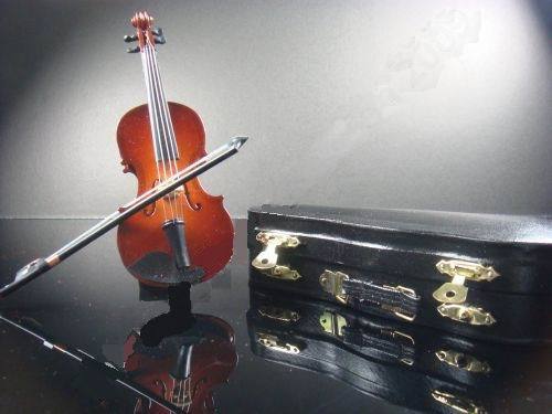 Violín en Miniatura - Ornamento Decorativo y Accesorio Fotográfico - Image 3
