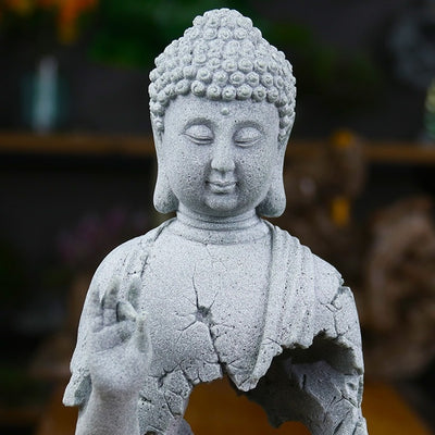 Estatua de Buda Amitabha Decorativa - Feng Shui para Hogar y Jardín