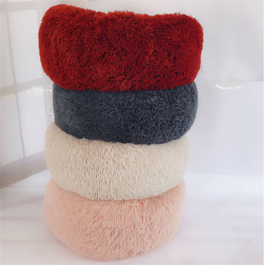 Cama Térmica Redonda de Felpa para Gatos - Invierno y Otoño - Image 8