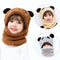 Gorro Bebé Invierno con Protección de Oídos - Diseño Panda Adorable
