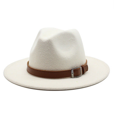 Sombrero de Ala Clásico Estilo Británico