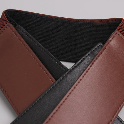 Cinturón Elástico Ancho para Mujer - Decorativo Versátil para Vestidos, Suéteres y Abrigos - Image 14