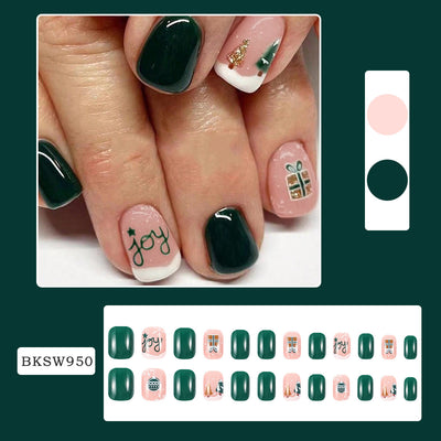 Uñas Decorativas Copo de Nieve - Diseño Navideño SMD - Image 15